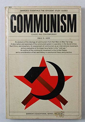 Stock image for Communism : Classic and Contemporary for sale by Better World Books: West