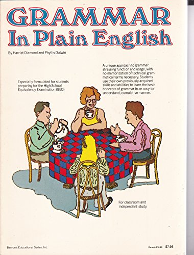 Imagen de archivo de Grammar: In Plain English a la venta por Wonder Book