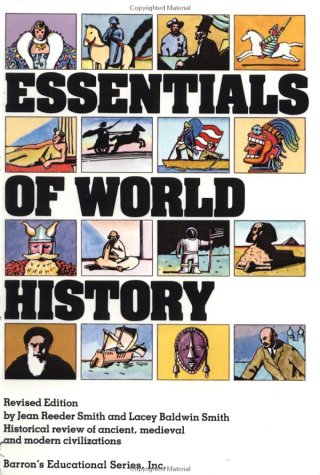Stock image for Essentials of World History (Barrons Essentials ; The Efficient Study Guides) for sale by Seattle Goodwill