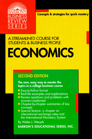 Imagen de archivo de Economics (Barron's Business Review Series) a la venta por Wonder Book