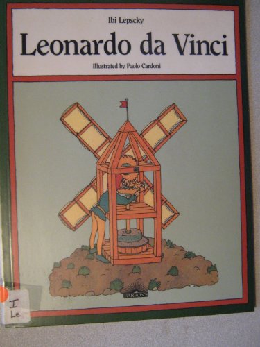 9780812014518: Leonardo Da Vinci (Famous People Series) (English and Italian Edition)