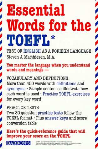 Stock image for Essential Words for the Toefl for sale by Wonder Book