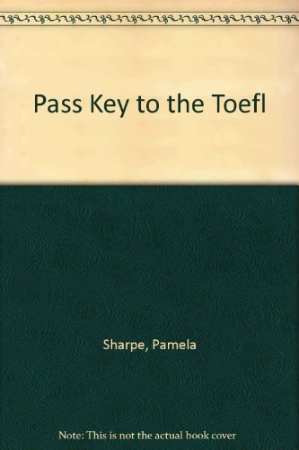 Stock image for Pass Key to the Toefl for sale by More Than Words