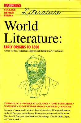 Stock image for World Literature: Early Origins to 1800 (College Review Series) for sale by Wonder Book