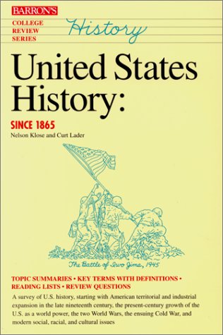 Beispielbild fr United States History: Since 1865 (College Review) zum Verkauf von Wonder Book