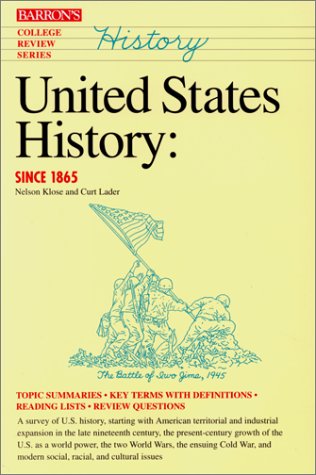 Imagen de archivo de United States History: Since 1865 (College Review) a la venta por Wonder Book