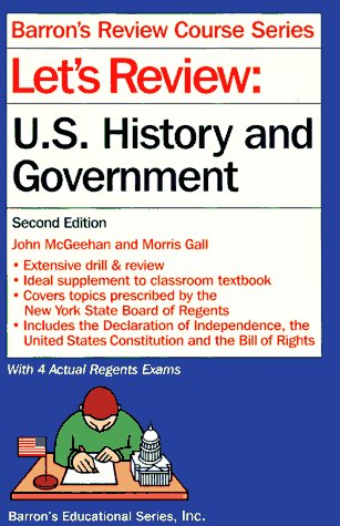 Imagen de archivo de Let's Review: U.S. History and Government (Barron's Review Course Series) [Second Edition] a la venta por gearbooks