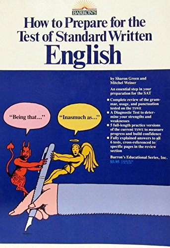 Beispielbild fr How to Prepare for the Test of Standard Written English zum Verkauf von ThriftBooks-Atlanta