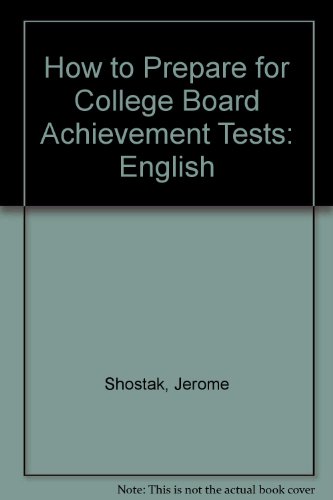 Imagen de archivo de How to Apply for College Board Achievement Tests a la venta por Direct Link Marketing
