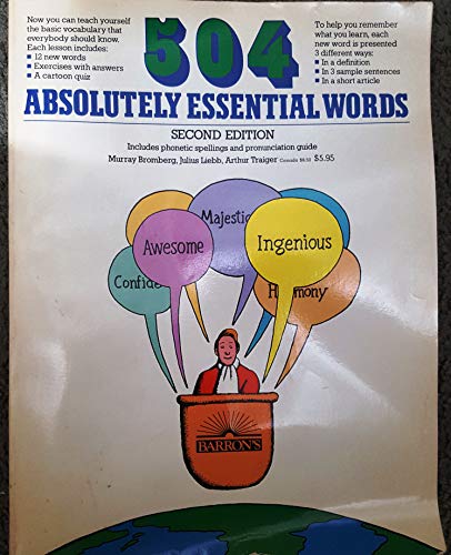 Beispielbild fr 504 Absolutely Essential Words zum Verkauf von Aaron Books