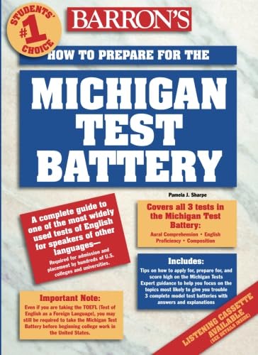 Imagen de archivo de How to Prepare for the Michigan Test Battery a la venta por Better World Books: West