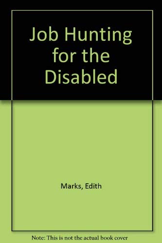 Imagen de archivo de Job Hunting for the Disabled a la venta por Better World Books: West