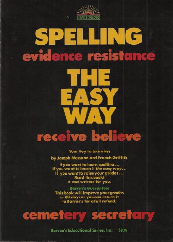 Stock image for Spelling the Easy Way for sale by Better World Books