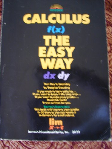 Beispielbild fr Calculus the easy way zum Verkauf von Gulf Coast Books