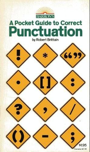 Stock image for A Pocket Guide to Correct Punctuation for sale by Better World Books: West