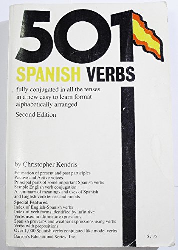 Stock image for 501 Spanish Verbs fully conjugated in all the tenses for sale by Jenson Books Inc
