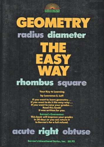 Beispielbild fr Geometry the Easy Way zum Verkauf von Better World Books