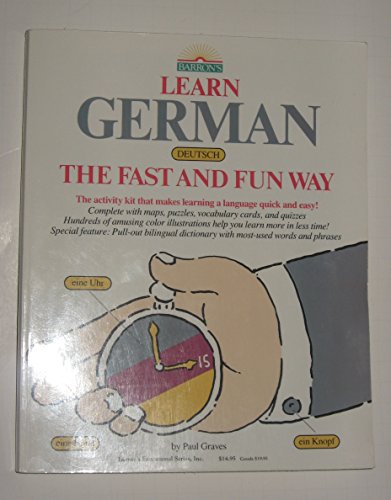 9780812028553: Learn German the Fast and Fun Way (Learn the fast & fun way)
