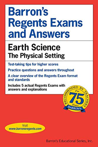 Imagen de archivo de Regents Exams and Answers: Earth Science (Barron's Regents Exams and Answers) a la venta por SecondSale