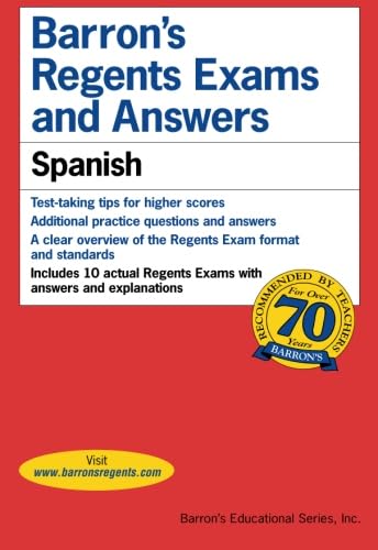 Imagen de archivo de Barron's Regents Exams and Answers Spanish Level 3 a la venta por WorldofBooks