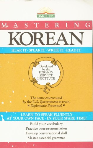 Stock image for Mastering Korean for sale by SecondSale