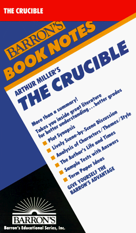 Imagen de archivo de Arthur Miller's the Crucible (Barron's Book Notes) a la venta por SecondSale