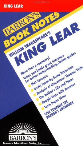 William Shakespeare's King Lear (Barron's Book Notes) (9780812034257) by Shakespeare, William; Rosenblatt, Arthur S.
