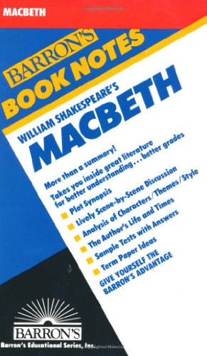 William Shakespeare's Macbeth (Barron's Book Notes) (9780812034271) by Robert Owens Scott