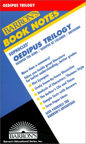 Imagen de archivo de Sophocles' Oedipus Trilogy (Barron's Book Notes) a la venta por SecondSale