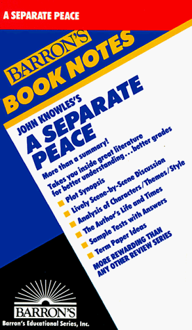 9780812034417: John Knowles's a Separate Peace (Barron's Book Notes)