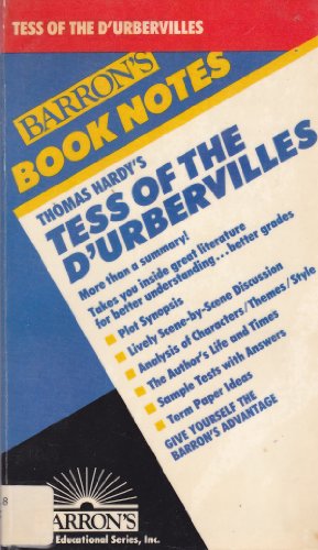 Imagen de archivo de Thomas Hardy's Tess of the D'Urbervilles (Barron's Book Notes) a la venta por Ergodebooks