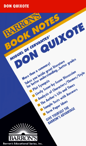 Miguel De Cervantes' Don Quixote (Barron's Book Notes) (9780812035124) by Milton, Joyce