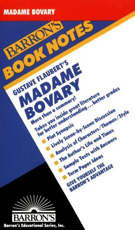 Beispielbild fr Gustave Flaubert's Madame Bovary (Barron's Book Notes) zum Verkauf von MusicMagpie