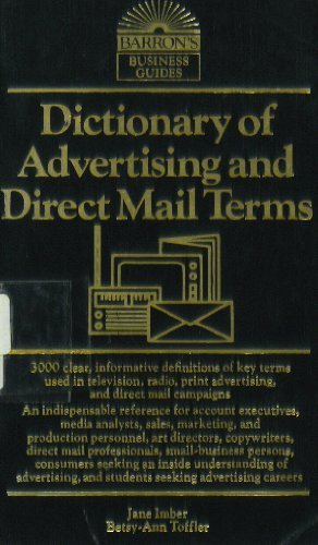 Dictionary of Advertising and Direct Mail Terms