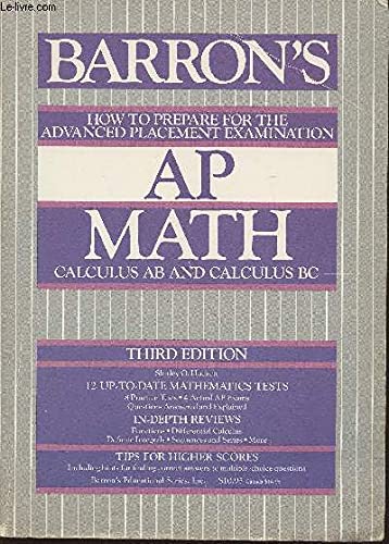 Stock image for How to Prepare for the Ap Exam - Math (Barron's How to Prepare for the AP Calculus: Advanced Placement Examinations: review of Calculus AB) for sale by SecondSale