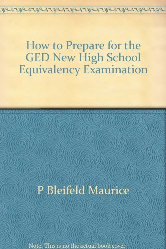 Stock image for How to prepare for the GED new high school equivalency examination for sale by Wonder Book