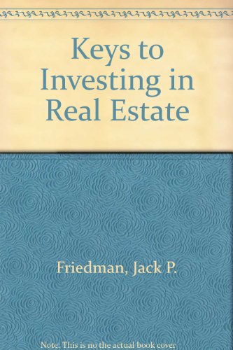 9780812039283: Keys to Investing in Real Estate