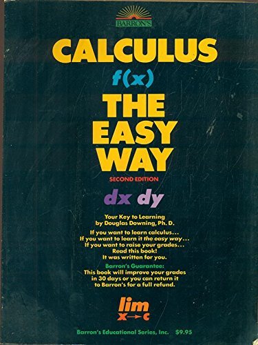 CALCULUS THE EASY WAY