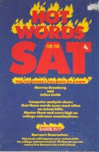 Stock image for Hot words for the SAT: The 350 words you need to know (Barron's Hot Words for the SAT I) for sale by Wonder Book