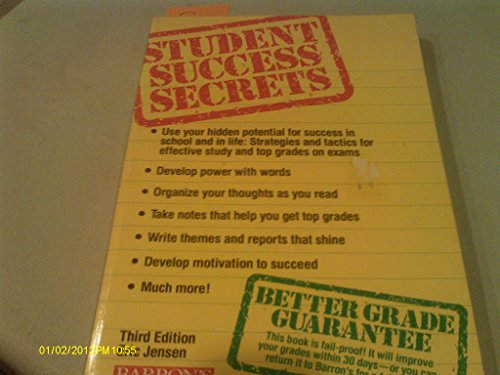 Beispielbild fr Student Success Secrets zum Verkauf von Better World Books