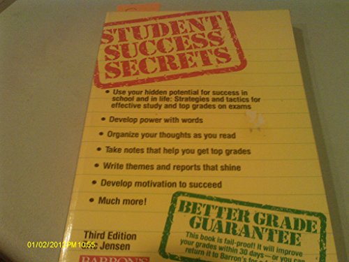 Stock image for Student Success Secrets (Barron's Educational Series) for sale by Wonder Book