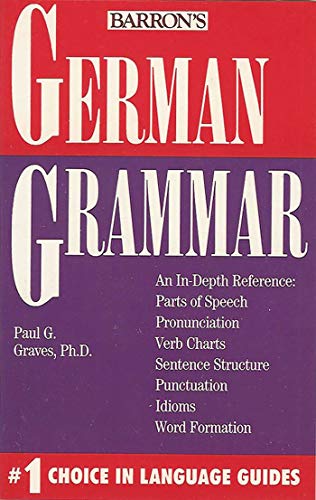 Beispielbild fr German Grammar (Barron's Grammar Series) zum Verkauf von SecondSale