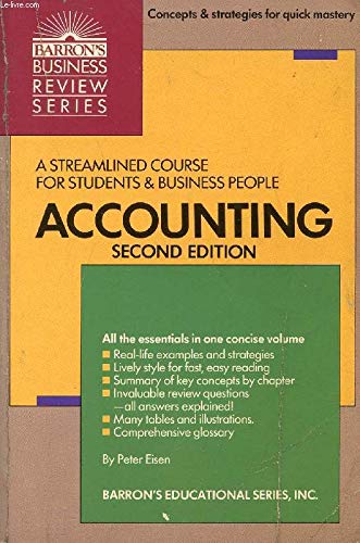 9780812043754: Title: Accounting Barrons business review series