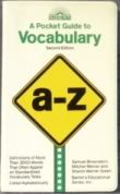 Beispielbild fr A Pocket Guide to Vocabulary (Barron's Educational Series) zum Verkauf von HPB Inc.