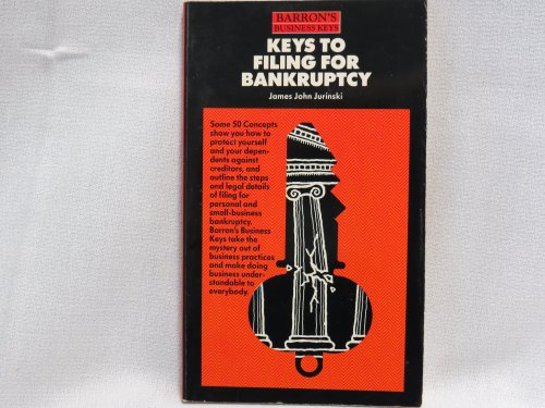 Stock image for Keys to Bankruptcy (Barron's Business Keys) for sale by Wonder Book