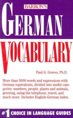 Beispielbild fr German Vocabulary (Barron's Vocabulary Series) zum Verkauf von SecondSale