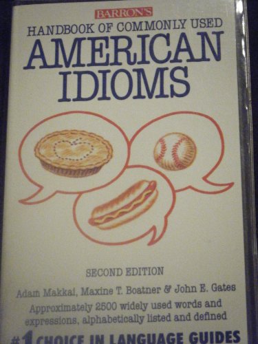 Beispielbild fr Barron's Handbook of Commonly Used American Idioms (Barron's Pocket Guides) zum Verkauf von Wonder Book