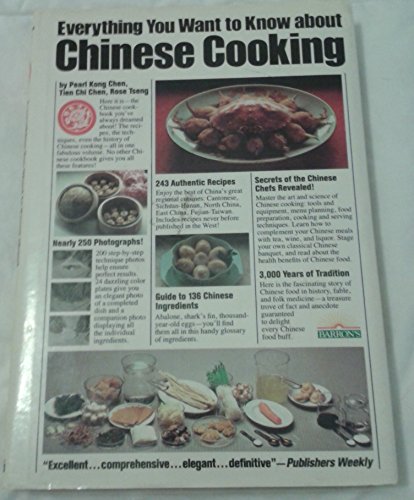 Imagen de archivo de Everything You Want to Know about Chinese Cooking a la venta por ThriftBooks-Atlanta