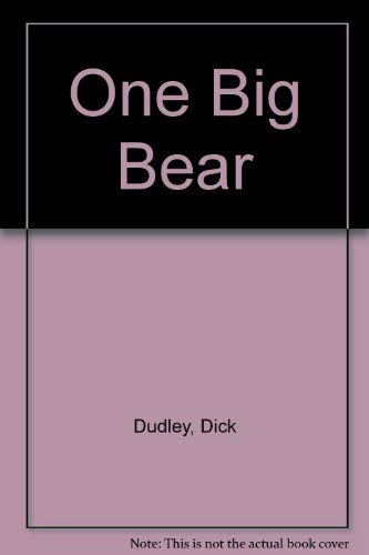 Beispielbild fr One Big Bear zum Verkauf von Wonder Book