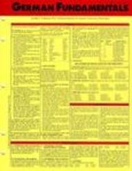 German Fundamentals: Basic Grammar & Vocabulary-Essential Verbs-Common Idioms/Expanded Folding Card (German Edition) (9780812063066) by Traupman, John C.